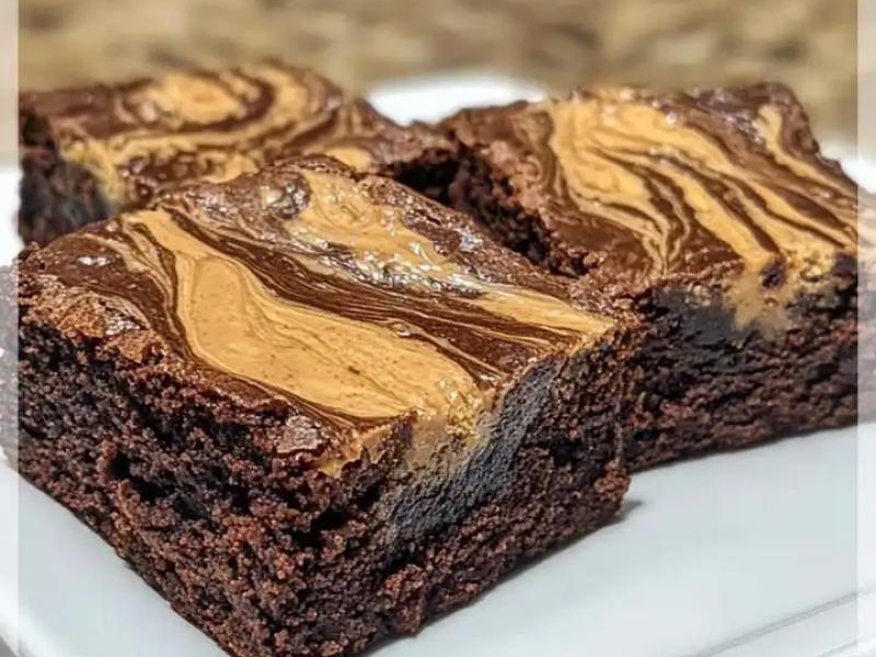 Brownie z Masłem Orzechowym to pyszny deser!