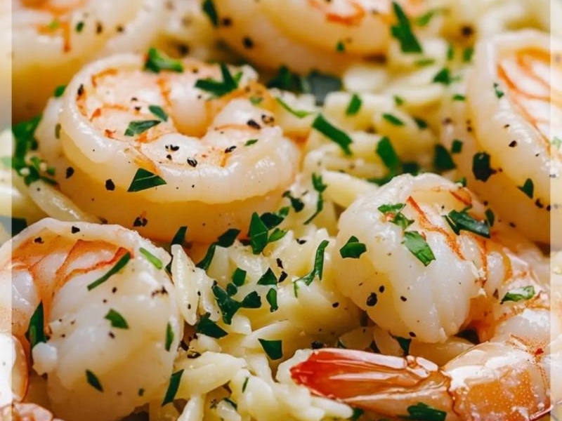 Orzo z krewetkami – odkryj smak morza w kuchni!