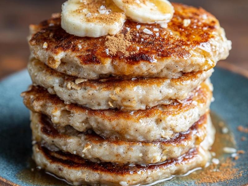 Pancakes z bananami i płatkami owsianymi – odkryj ich smak!