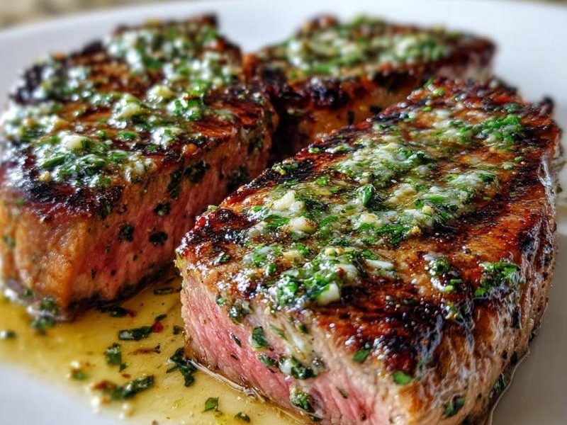 Sirloin Steak with Herb Butter Recipe for Perfect Flavor