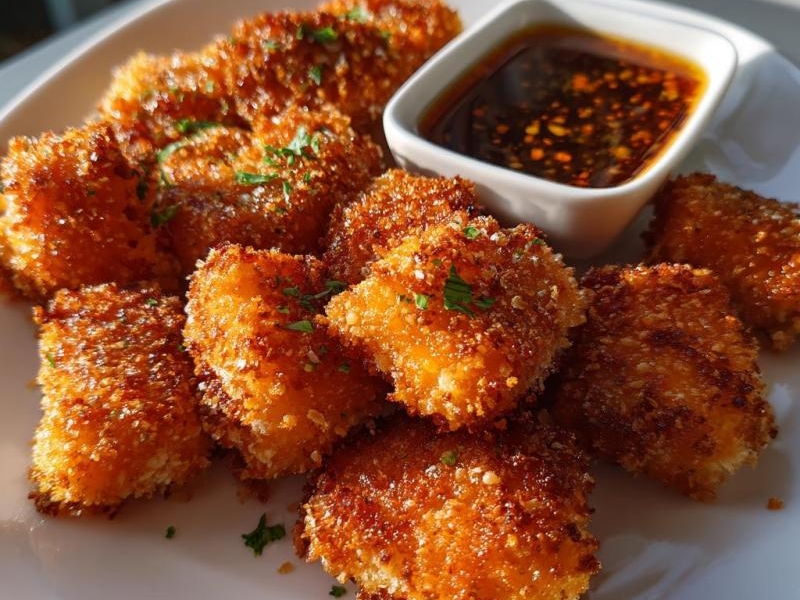 Crispy Bang Bang Salmon Bites: 30-Minute Flavor Delight