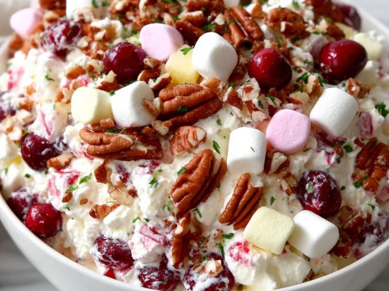 Cranberry Fluff Salad Thanksgiving: 5 Steps to Delight