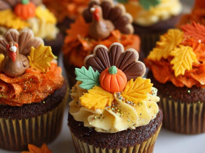 Thanksgiving Cupcake Decorating Ideas to Delight All 7 Ways