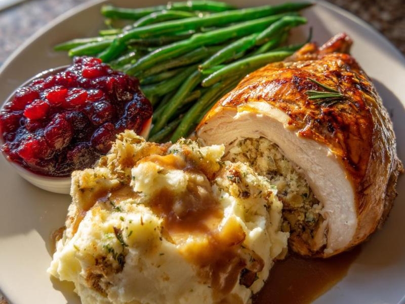 Thanksgiving Dinner for 4: Simple Joyful Feast Plan