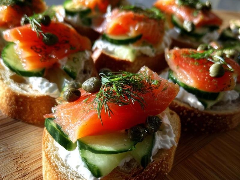 Christmas Canapes: 5 Irresistible Recipes for Joyful Festivities