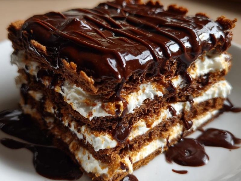 Chocolate Ripple Cake: 5 Easy Steps to Sweet Delight