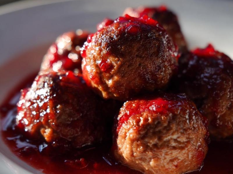 Cranberry Meatballs Crockpot: 5 Simple Steps to Wow Guests