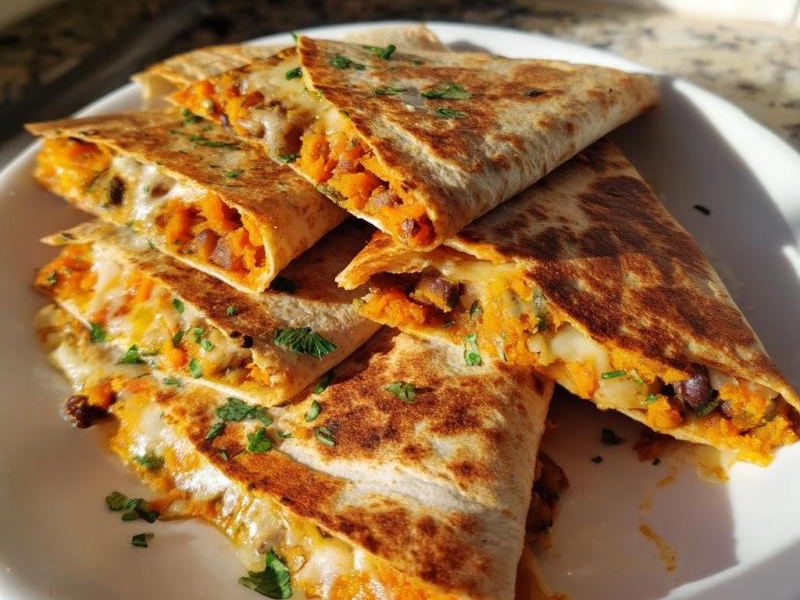 Sweet Potato Black Bean Quesadillas: 7 Reasons to Indulge
