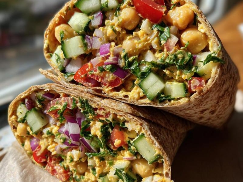 Chickpea Salad Wrap: 7 Vibrant Flavors for a Healthy Lunch