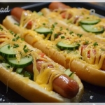 Hot-dogi zapiekane w...