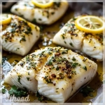 Pieczony Halibut z...