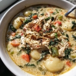 Creamy chicken gnocchi...