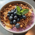 Blueberry Smoothie Bowl:...
