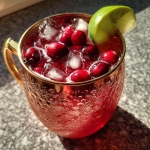 Cranberry Moscow Mule...