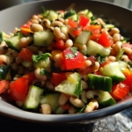 Black Eyed Pea Salad: 7...
