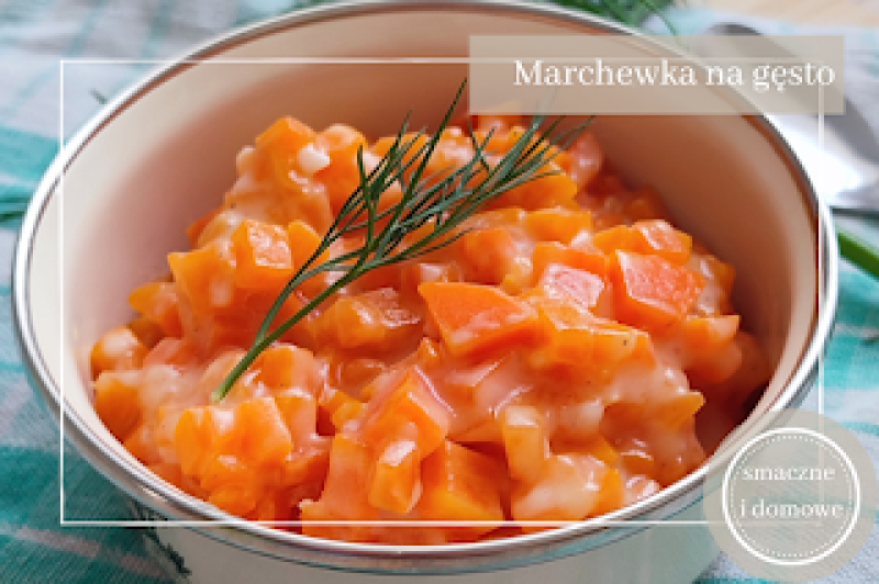 Marchewka na gęsto – tradycyjny przepis na domowy dodatek do obiadu