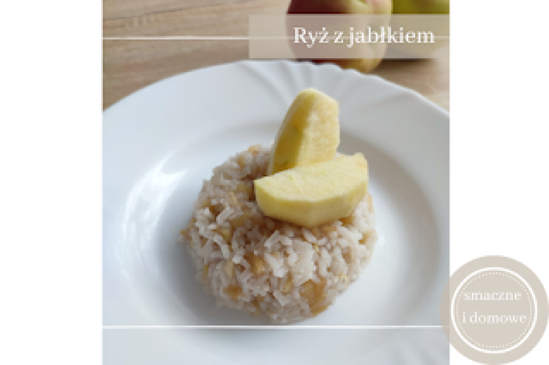Ryż z jabłkiem – przepis na szybki obiad z dzieciństwa