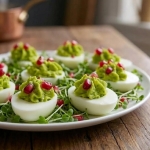 Jajka faszerowane awokado