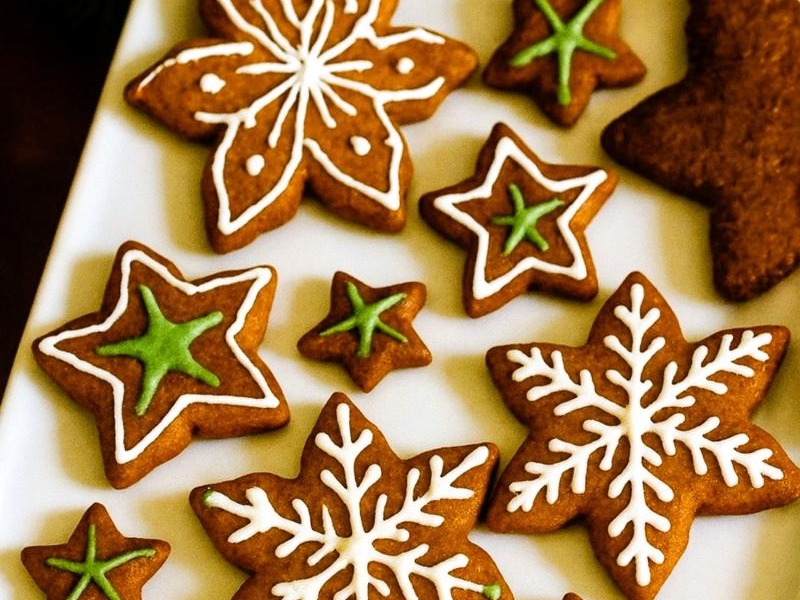 Pierniczki - ciasteczka dla świętego Mikołaja 