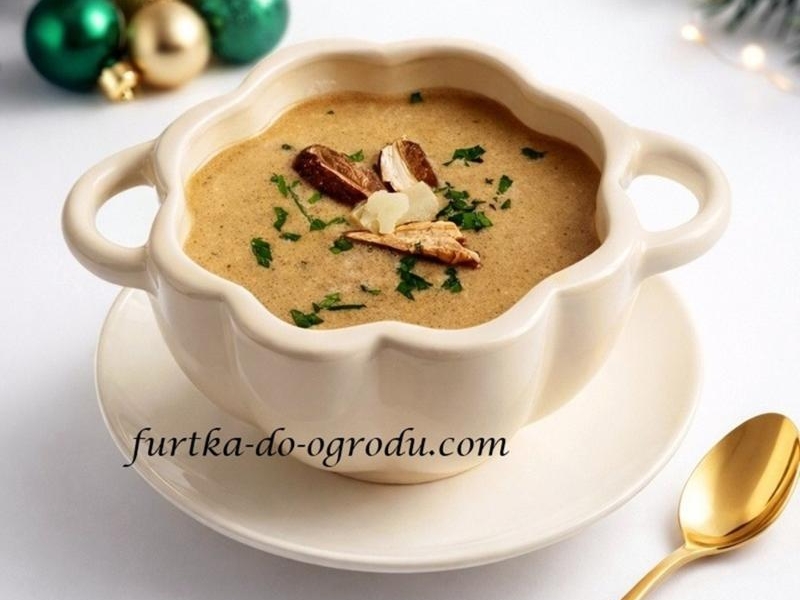 Zupa grzybowa - przepis wigilijny