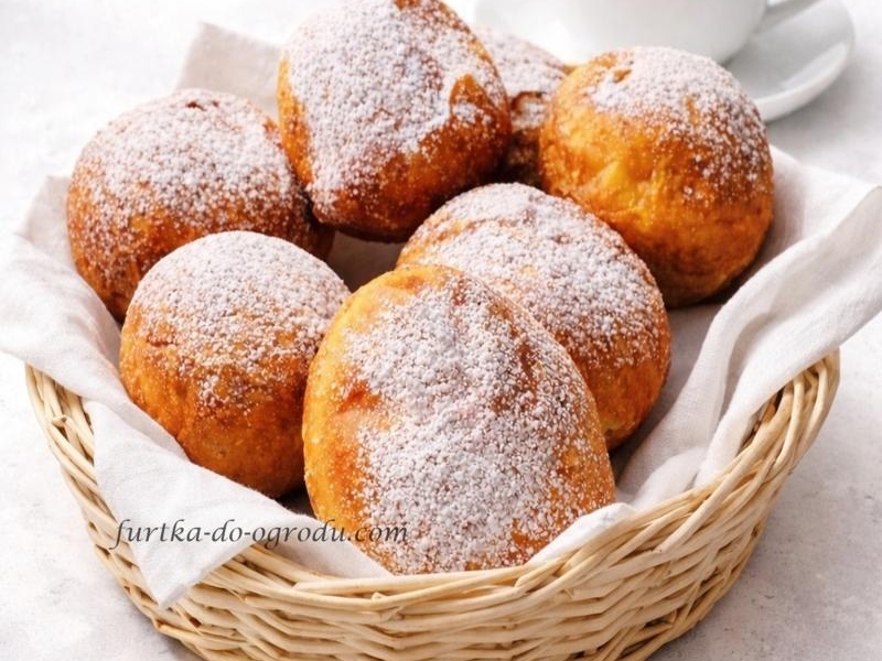 Pączki z konfiturą - przepis na Tłusty Czwartek