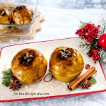 Pieczone jabłka z sosem...