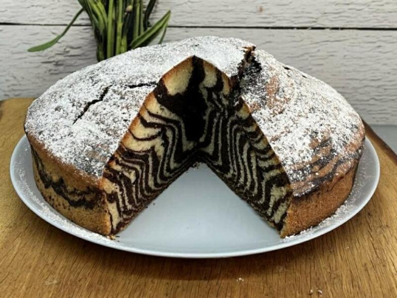 Ciasto zebra