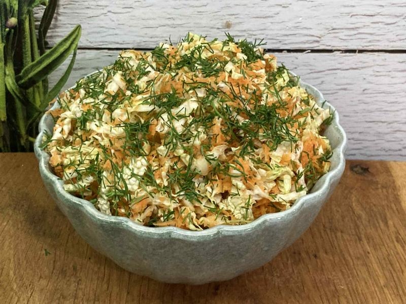 Najprostsza surówka z kapusty pekińskiej