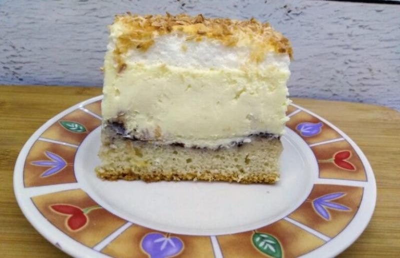 Sernik z kokosem