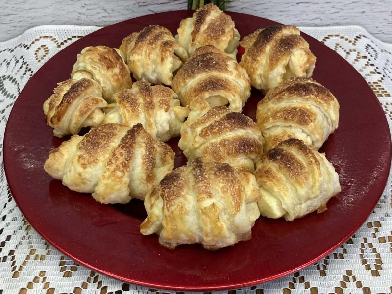 Jabłka w cieście francuskim