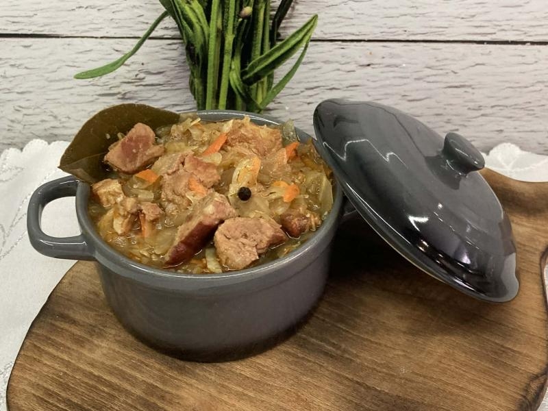 Kapuśniak z kiszonej kapusty