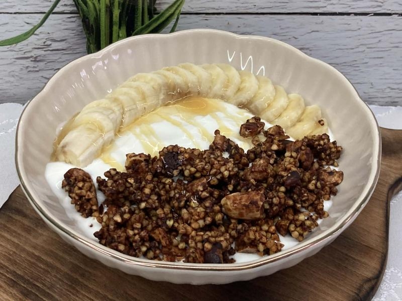 Granola z kaszy gryczanej