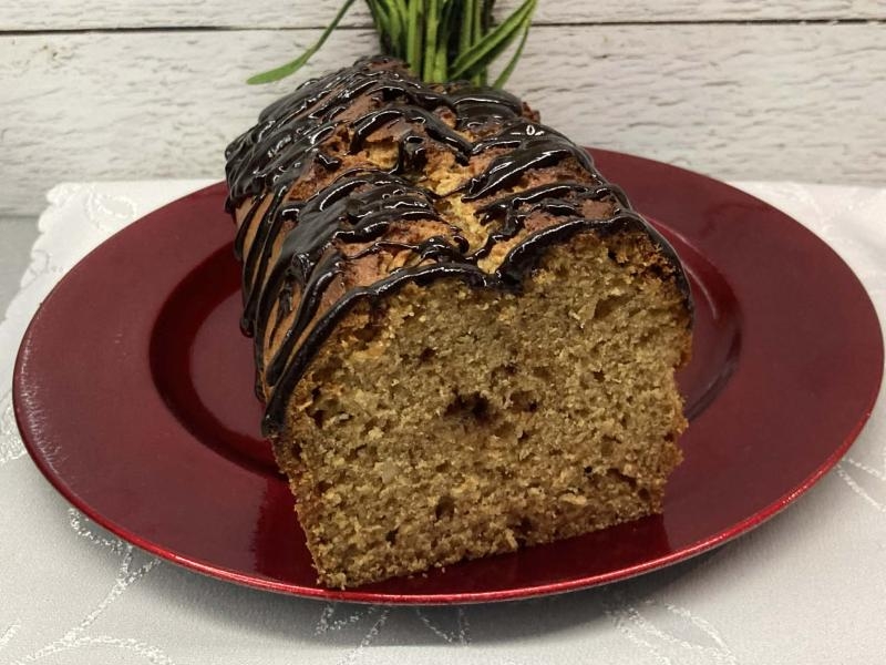 Ciasto z musem dyniowym i czekoladą