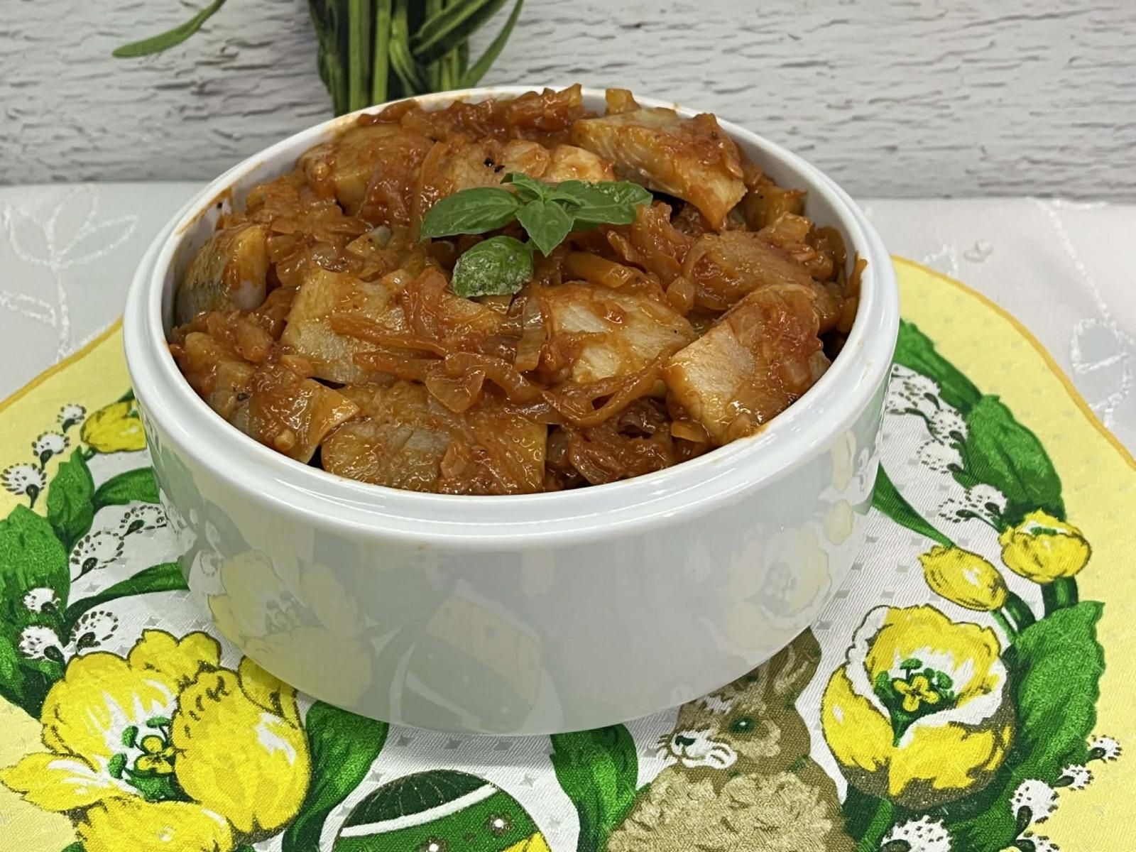 Śledzie w pomidorach z miodem