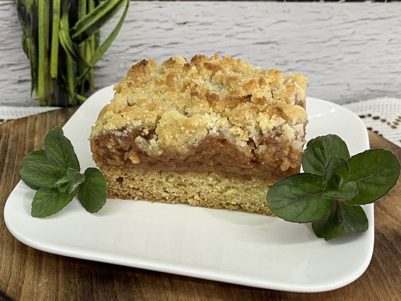 Szarlotka z kruszonką