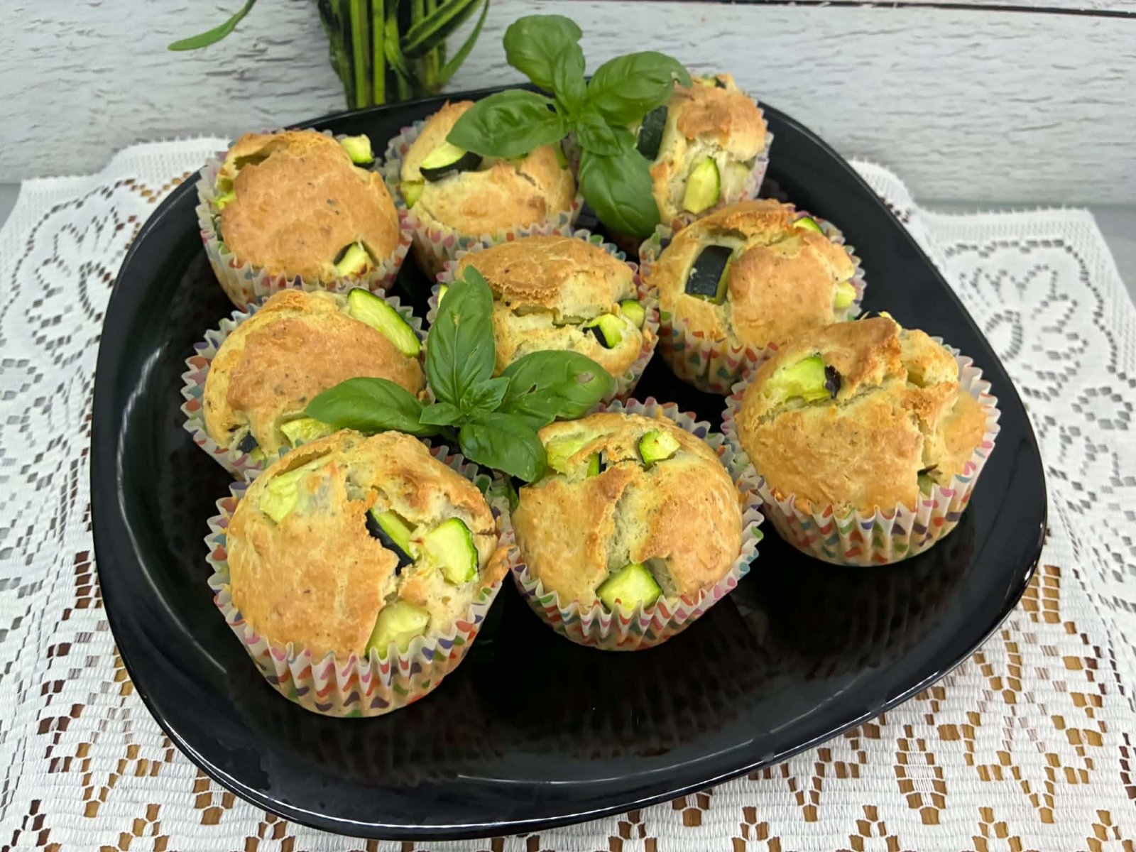 Wytrawne muffinki z cukinią bez miksera