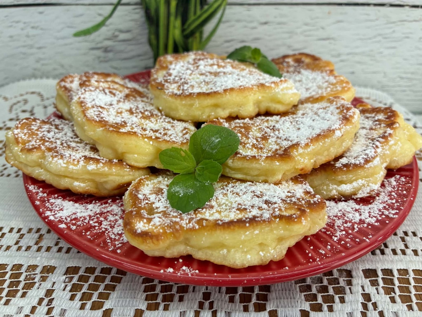 Szybkie placuszki budyniowe na zsiadłym mleku