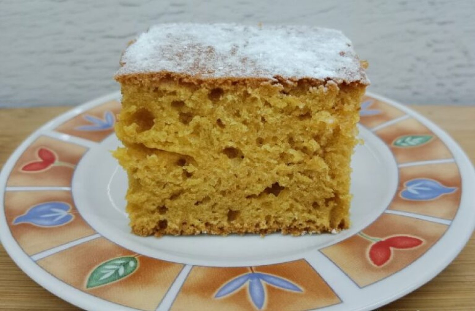 Ciasto pomarańczowe z serkiem homogenizowanym