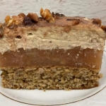 Jabłecznik z orzechami