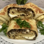 Naleśniki z pieczarkami...