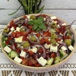 Lekka sałatka warzywna...