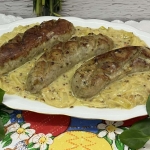 Biała kiełbasa w sosie...