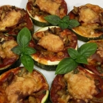 Mini pizze z cukinii