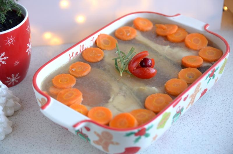 WIGILIJNY KARP W GALARECIE PO ŻYDOWSKU