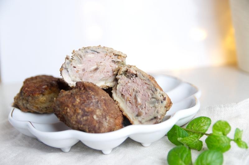 PIECZARKI FASZEROWANE MIELONYM MIĘSEM