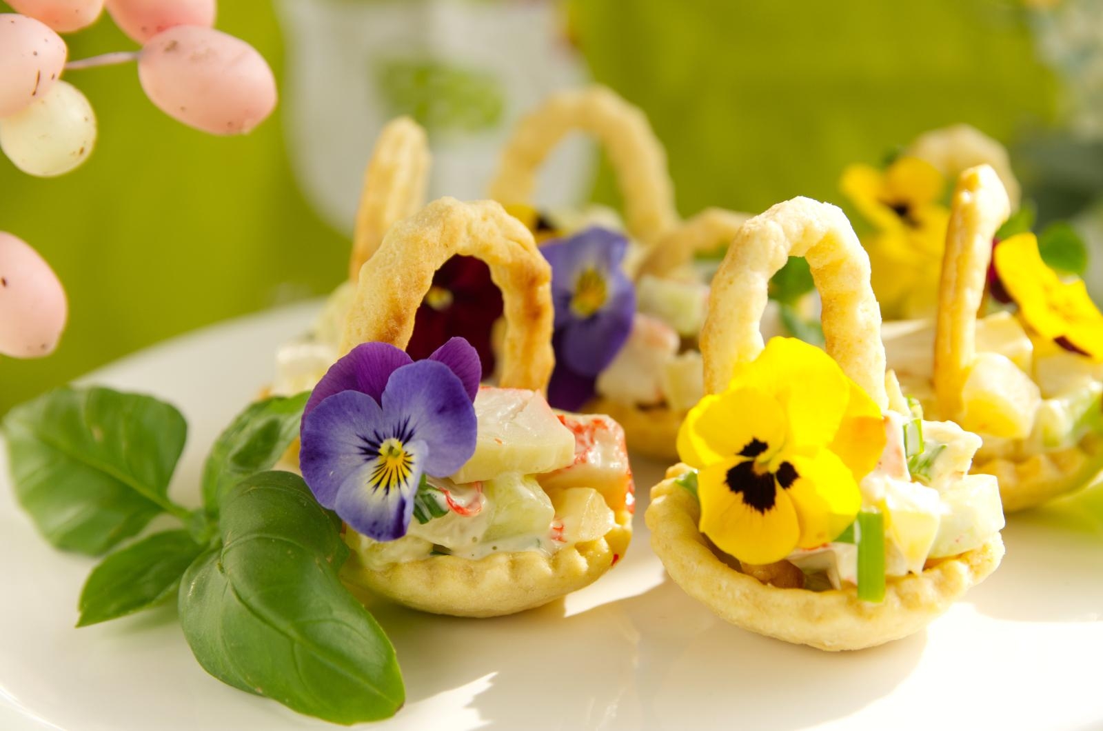 Babeczki – koszyczki z nadzieniem krabowym