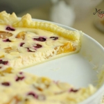 TARTA SEROWA Z ŻURAWINĄ