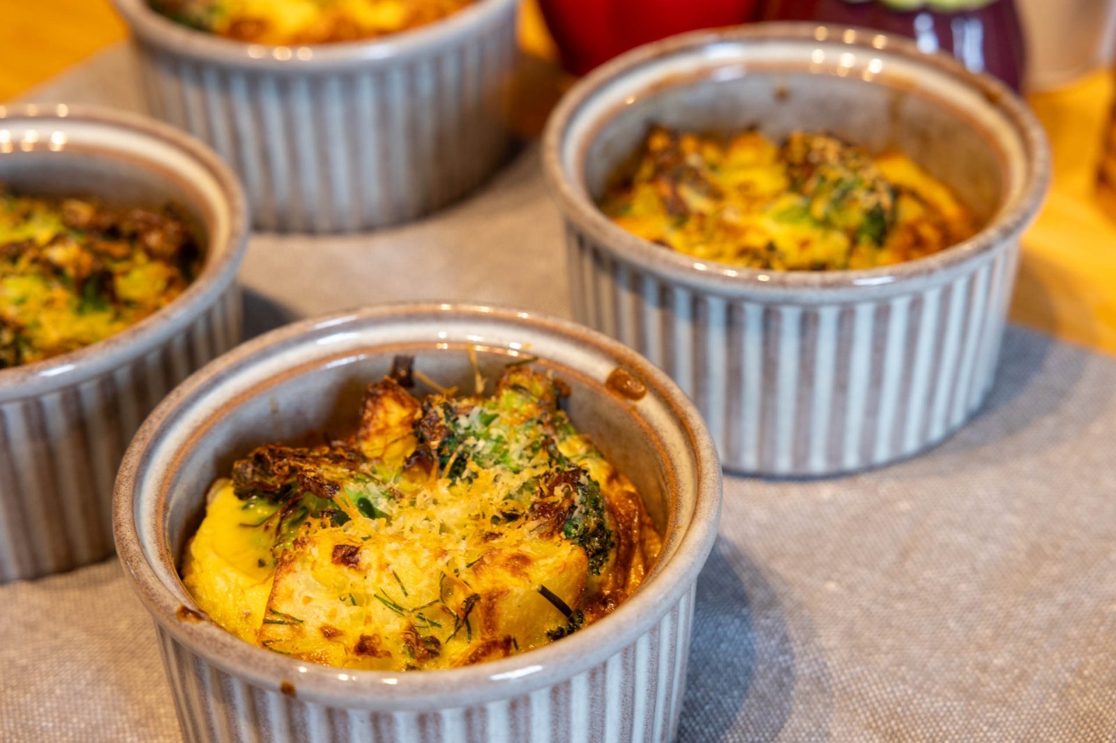 Brokuł zapiekany z ziemniakami