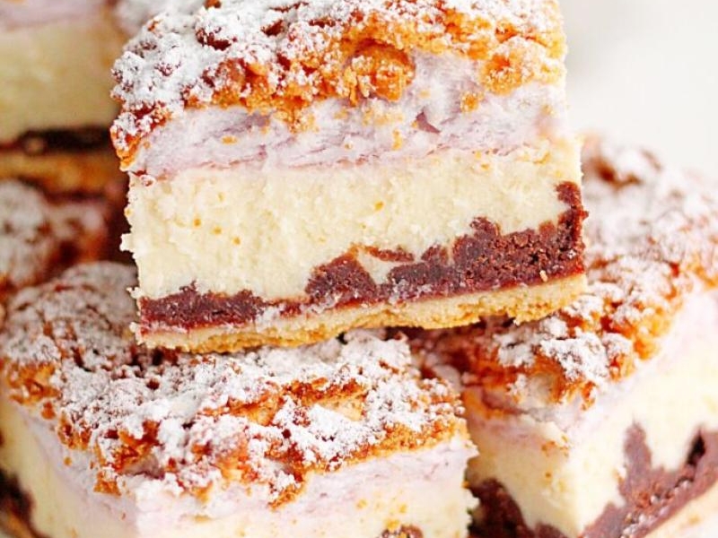 Sernik Harataniec z powidłami i kisielem żurawinowym – idealny na święta