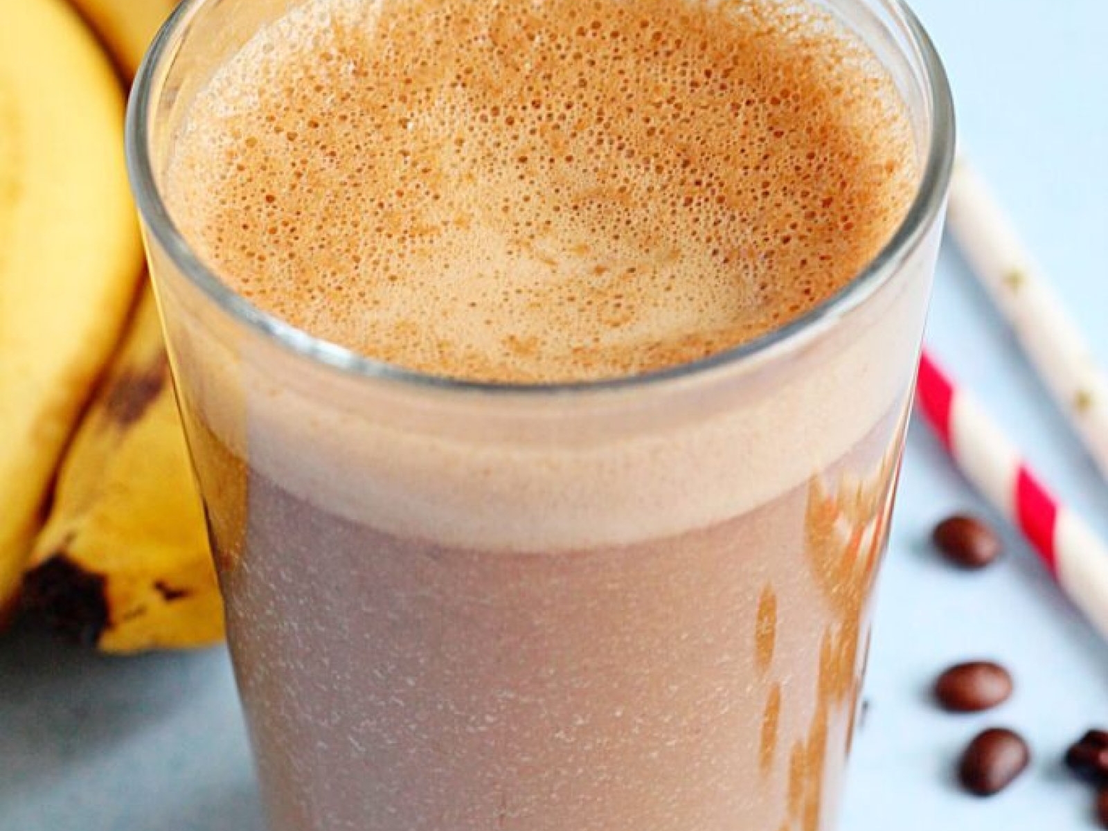 Koktajl bananowo-kawowy